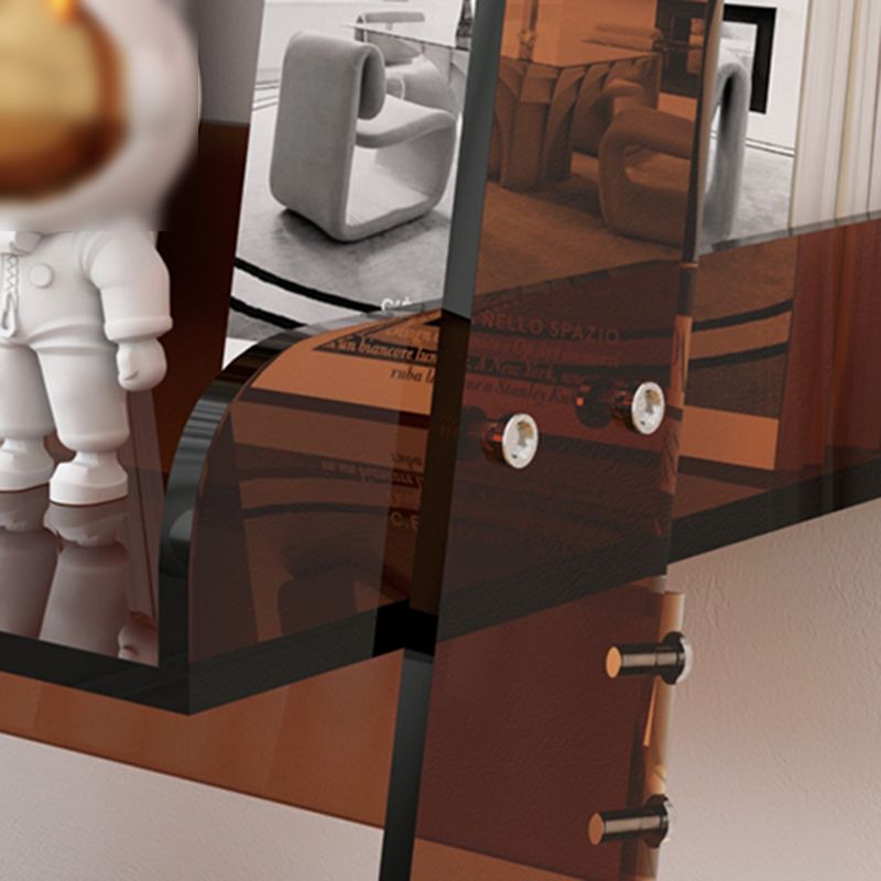 Scandinavian Style Shelf Bookcase Acrylic Bookcase for Office and Home Clearhalo 'Bookcases' 'furn' 'furn_bookcases' 'Furniture' 'furniture_bookcases' 'kitchen' 'kitchen_bookcases' 'Living Room Furniture' 'Office Furniture' 1200x1200_3002da02-8b60-4052-a802-ce2196ce73ee