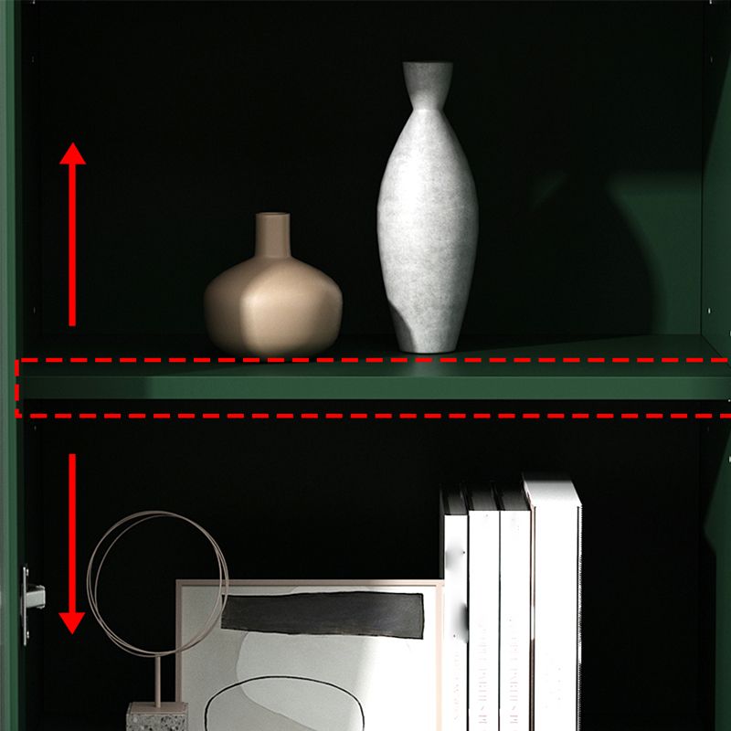 Contemporary Wooden Accent Cabinet with Glass Door and 2 Drawers Clearhalo 'Cabinets & Chests' 'cabinets_chests' 'furn' 'furn_cabinets_chests' 'Furniture' 'Living Room Furniture' 1200x1200_3005152f-e5c7-44ca-a722-b0ed7d8746ef