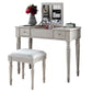 Traditional Vanity Dressing Table Solid Wood 2-Drawer Makeup Vanity Desk Clearhalo 'Bedroom Furniture' 'furn' 'furn_makeup_vanities' 'Furniture' 'Makeup Vanities' 'makeup_vanities' 1200x1200_300668ea-2c99-461a-902b-85fdd9f4cb66