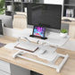 Folding Rectangular Shaped Office Laptop Table Wood in Black/White/Grey Clearhalo 'furn' 'furn_office_desk' 'Furniture' 'Office Desks' 'Office Furniture' 'office_desk' 1200x1200_300dd2c2-de0e-4580-bd18-25f0c97c6066
