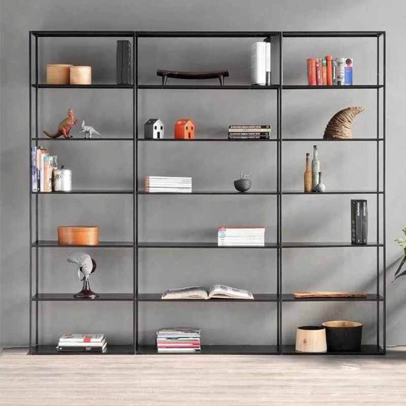 70.87"H Bookshelf Open Back Modern Style Bookcase for Home and Office Clearhalo 'Bookcases' 'furn' 'furn_bookcases' 'Furniture' 'furniture_bookcases' 'Office Furniture' 1200x1200_30150ab6-f92f-495a-91bc-148a3b6faa32