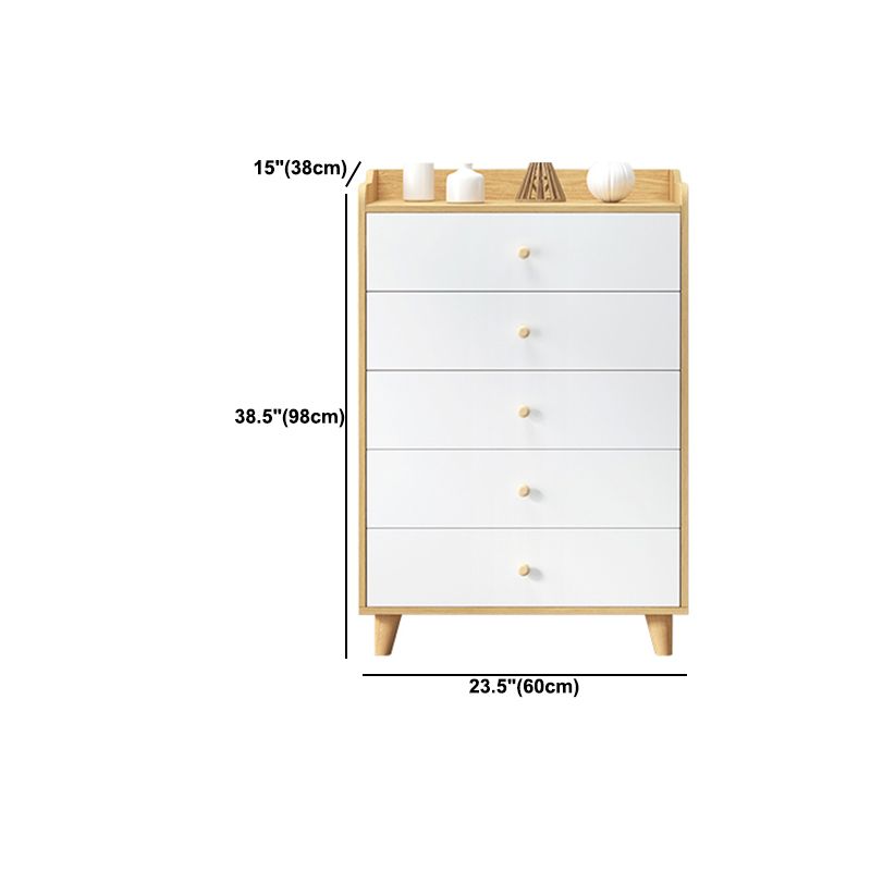 Modern Rectangle Accent Cabinet Wood Knobs Cabinet with Drawer Clearhalo 'Cabinets & Chests' 'cabinets_chests' 'furn' 'furn_cabinets_chests' 'Furniture' 'Living Room Furniture' 1200x1200_301b8f80-dcef-40ef-ac86-b13676e99e8c