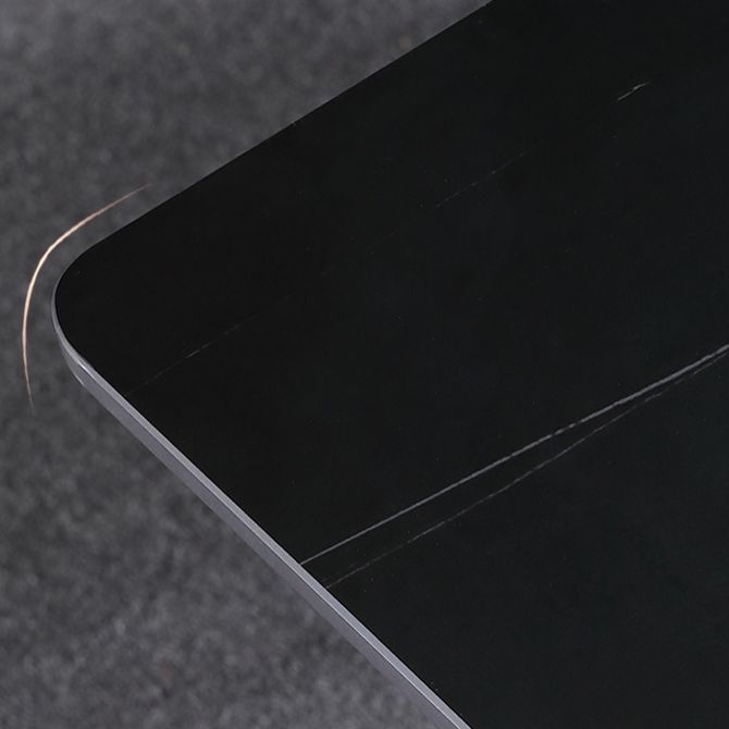 Minimalist Sintered Stone Dining Room Set Fixed Dining Set with Rectangle Table for Home Use Clearhalo 'Dining Room Sets' 'Dining Tables & Seating' 'dining_room_set' 'furn' 'furn_dining_room_set' 'Furniture' 'furniture_dining_room_set' 'Kitchen & Dining Furniture' 'kitchen&dining_furn' 'kitchen' 1200x1200_3023162a-1e77-43b1-8b6d-328657c5e5b6