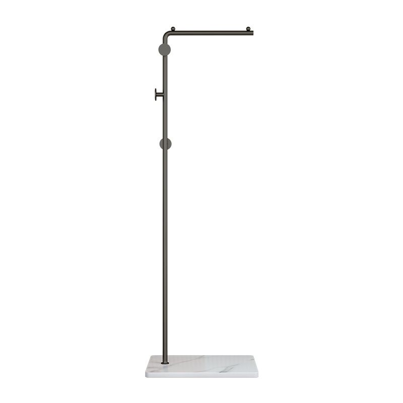 Rastrellino per gancio metallico con pentola da letto contemporanea con deposito