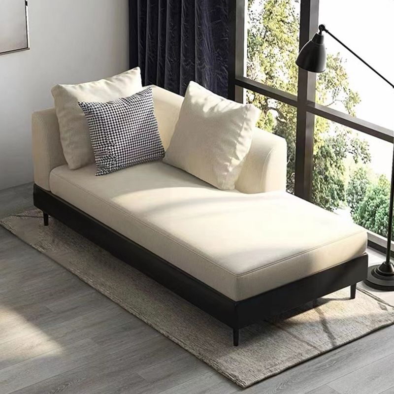 Modern Style Living Room Chaise Square Arms Upholstered Chaise Lounge Clearhalo 'Chairs & Seating' 'Chaise Lounge' 'chaise_lounge' 'furn' 'furn_chaise_lounge' 'Furniture' 'Living Room Furniture' 1200x1200_30255f38-a0b3-4451-a08e-4758700fa21f