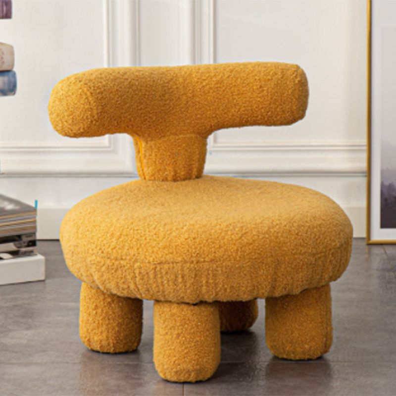 Wool Chair Armless Parsons Chair Fixed Back Chair for Living Room Clearhalo 'Accent Chairs' 'accent_chairs' 'Chairs & Seating' 'furn' 'furn_accent_chairs' 'Furniture' 'furniture_accent_chairs' 'Living Room Furniture' 1200x1200_302b1ca7-10c3-4bfd-ad4b-9a51278a3734