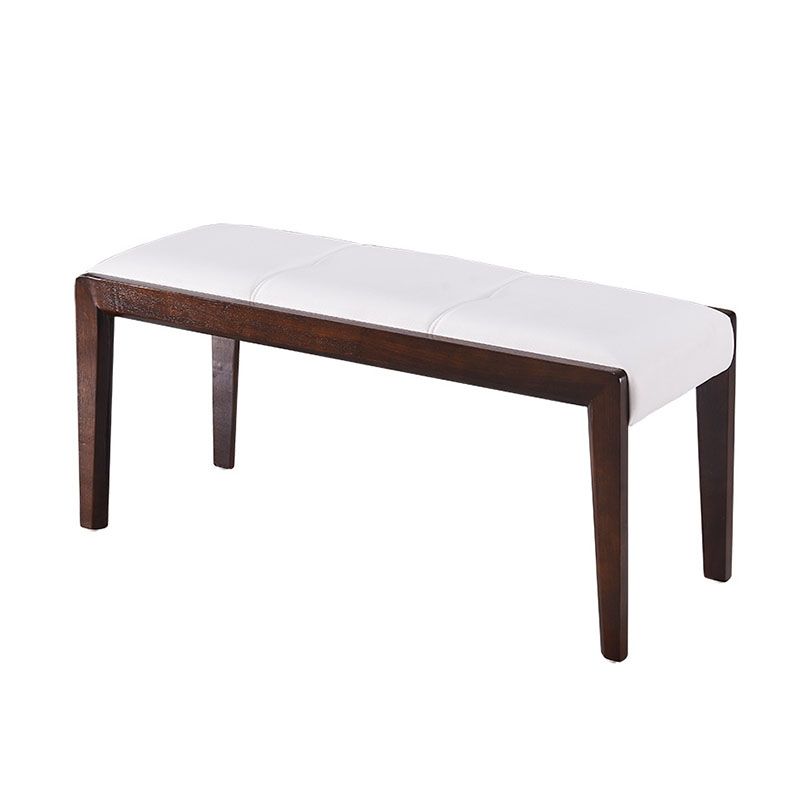 Contemporary Solid Wood Home Bench 18.8" Height Seating Bench with Legs Clearhalo 'Benches' 'Chairs & Seating' 'furn' 'furn_benches' 'Furniture' 'Living Room Furniture' 1200x1200_302b9e6b-cfa5-498c-9195-7445c045d470