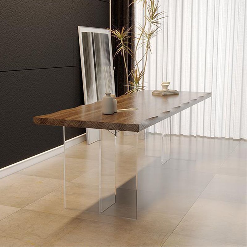 Moderne 1/5/7 Stück Essset Rechteck Holz Esstisch für Esszimmer Küche