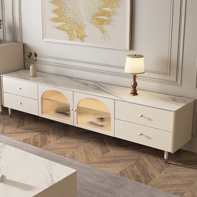 Contemporary Media Console Stone TV Media Console with Drawers Clearhalo 'furn' 'furn_tv_stands_entertainment_centers' 'Furniture' 'Living Room Furniture' 'TV Stands & Entertainment Centers' 'TV Stands & Media Storage Furniture' 'tv_stands_entertainment_centers' 1200x1200_3035094d-9144-4b64-8c5d-115b27c086a1