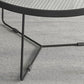 Contemporary Coffee Table Set Glass Round 2-Piece Coffee Cocktail Table Clearhalo 'Coffee & Accent Tables' 'Coffee Tables' 'coffee_tables' 'furn' 'furn_coffee_tables' 'Furniture' 'Living Room Furniture' 1200x1200_30378904-ef77-414f-b8d5-e77982cd4b3d