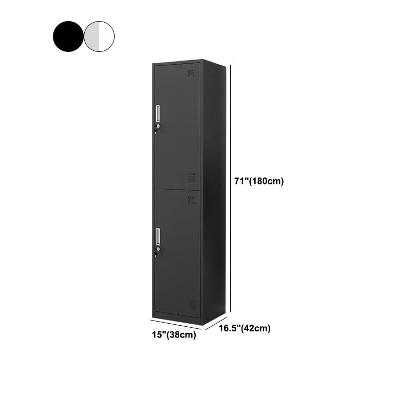 Metalen eigentijdse garderobe armoire scharnierende garderobe kast voor thuis