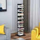 13.78"W Bookshelf Invisible Contemporary Style Bookcase for Office Home