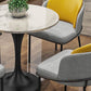 Modern Round Dining Table Artificial Marble Tulip Table for Dining Room Clearhalo 'Dining Tables & Seating' 'Dining Tables' 'dining_table' 'furn' 'furn_dining_table' 'Furniture' 'Kitchen & Dining Furniture' 1200x1200_303a394b-2f77-4641-a02c-18ee0f2345f2