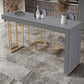 Glam Rectangle Stone Counter Table 1/3 Pieces Bar Table Set for Kitchen Clearhalo 'Bar Furniture' 'furn' 'furn_home_bar_bar_sets' 'Furniture' 'Home Bars & Bar Sets' 'home_bar_bar_sets' 'Kitchen & Dining Furniture' 1200x1200_303a9f70-902b-4476-bd2a-e7cb29fff025