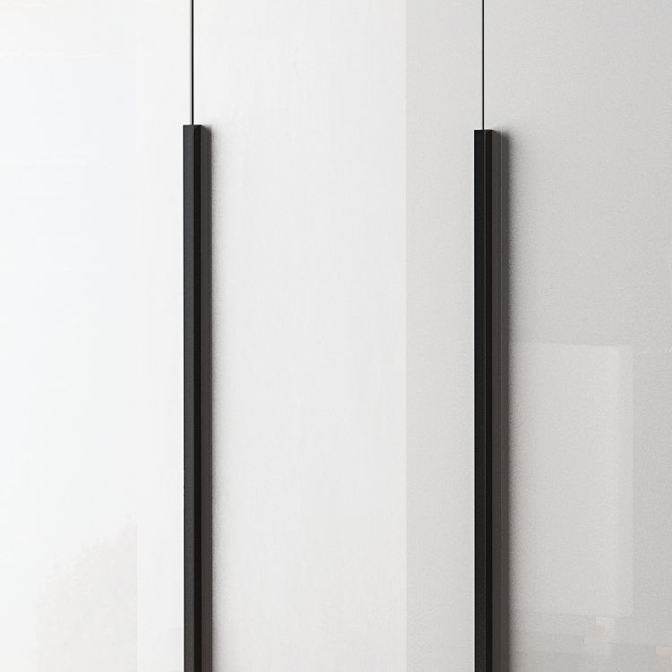 Moderne garderobe -kast met planken Engineered Wood Garderobe Armoire