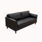 Modern 4 Wood Legs Standard Sofa Faux Leather Flared Arm Sofa Clearhalo 'furn' 'furn_sofas' 'Furniture' 'furniture_sofas' 'kitchen' 'kitchen_sofas' 'Living Room Furniture' 'Sofa' 'sofas' 1200x1200_303faedb-4b67-448e-948f-23cf1b7d550d