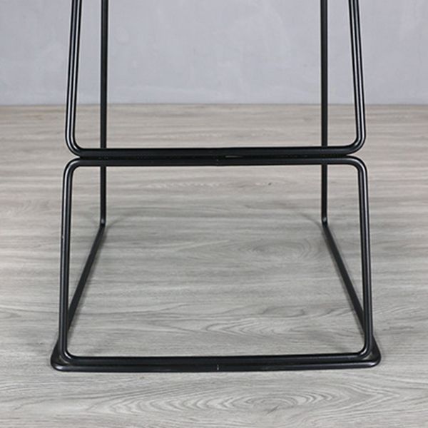 Modern Style Bar-stool Plastic Counter Bar Stool with Metal Legs for Restaurant Clearhalo 'Bar Furniture' 'Bar Stools' 'bar_stools' 'furn' 'furn_bar_stools' 'Furniture' 'furniture_bar_stools' 'Kitchen & Dining Furniture' 1200x1200_303fe9a9-6d7e-47c4-960d-88bbd9d3d0fa