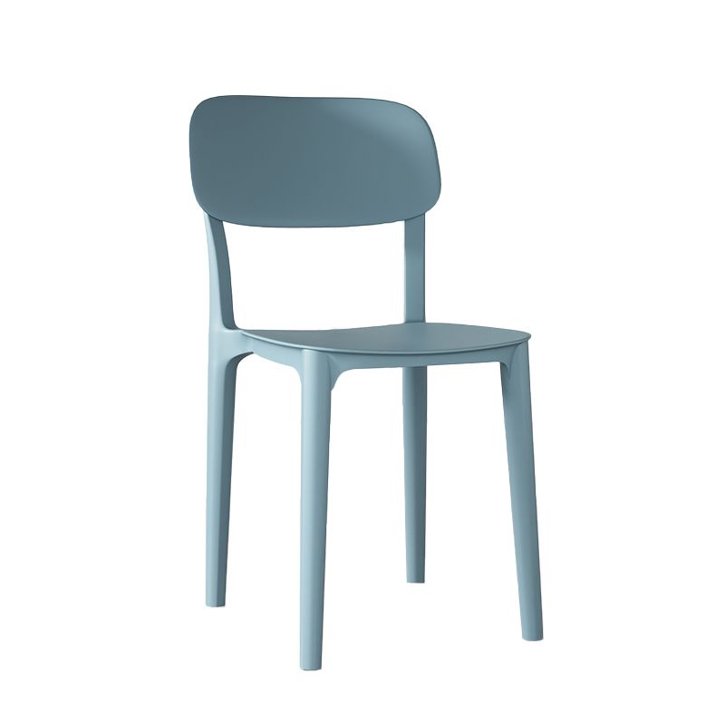 Nordic Backrest Stackable Acrylic Chair with Acrylic Legs for Dining Room Clearhalo 'Dining Chairs' 'Dining Tables & Seating' 'dining_chair' 'furn' 'furn_dining_chair' 'Furniture' 'Kitchen & Dining Furniture' 1200x1200_304311ac-fc3a-4d91-a308-a643a96ea418
