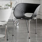 Industrial Style Plastic Dining Armless Chair Open Back Dining Side Chair for Home Use Clearhalo ' kitchen&dining_furn' 'Dining Chairs' 'Dining Tables & Seating' 'dining_chair' 'furn' 'furn_dining_chair' 'Furniture' 'furniture_dining_chair' 'Kitchen & Dining Furniture' 'kitchen' 1200x1200_304a6fbf-f919-4131-8e36-be3931072b73