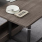 Rectangle Mid-Century Modern Dining Table Wood Base Table for Dining Room Clearhalo ' dining_table' 'Dining Tables & Seating' 'Dining Tables' 'furn' 'furn_dining_table' 'Furniture' 'furniture_dining_table' 'Kitchen & Dining Furniture' 'kitchen&dining_furn' 'kitchen' 'kitchen_dining_table' 1200x1200_304c4eb6-aebd-47bb-bcb1-2673ed4681b7