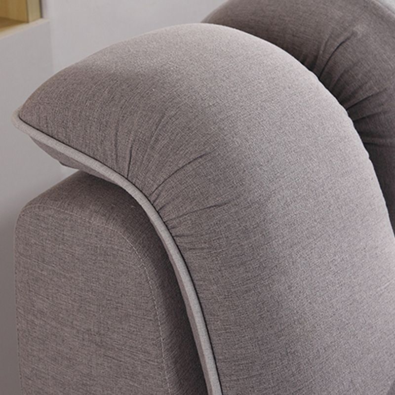 133.86"L x 70.87"W x 37.4"H Pillow Top Arm Sectional Pillow Back Sofa and Chaise Clearhalo 'furn' 'furn_sectionals' 'Furniture' 'furniture_sectionals' 'Living Room Furniture' 'Sectionals' 1200x1200_304c951d-3175-4cf6-8d57-eca94499b226