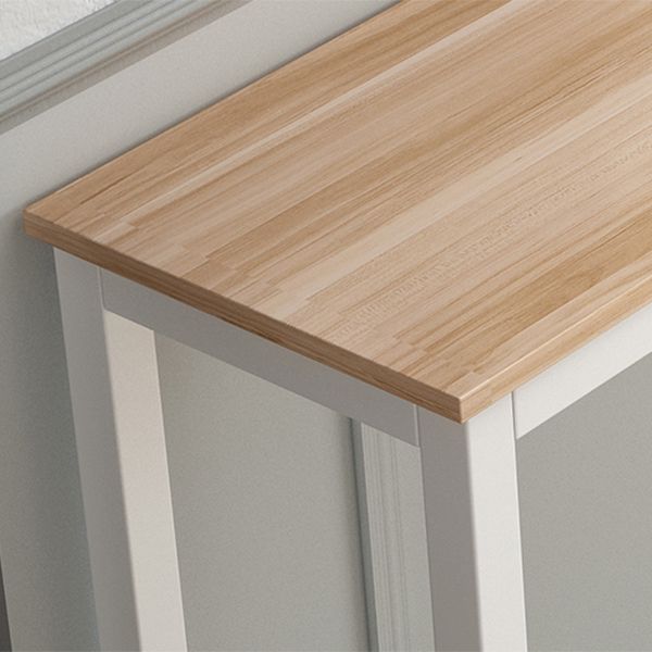 Tavolo da barra del rettangolo industriale set 1/2/3 pezzi tavolino in legno per interno