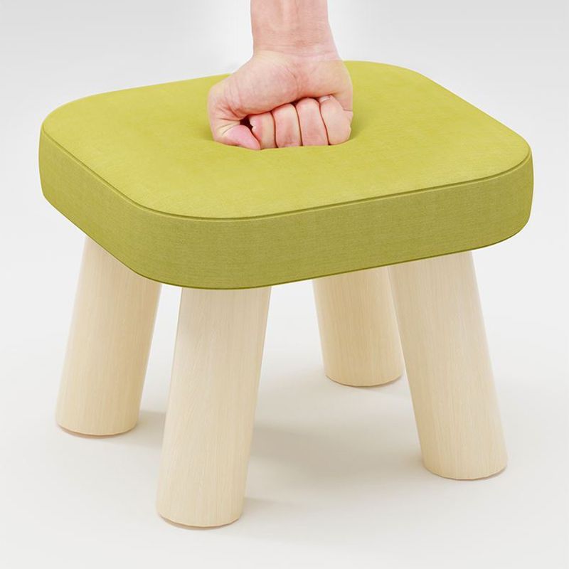 Modern Wooden Standard Trea Resistant Solid Color Indoor Standard Clearhalo 'furn' 'furn_ottomans_poufs' 'Furniture' 'Living Room Furniture' 'Ottomans & Poufs' 'ottomans_poufs' 1200x1200_304f9f3c-9dd5-4e13-8247-982e568c45f3