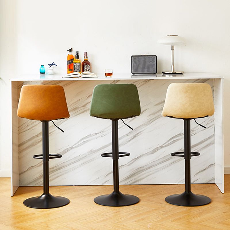 Industrial Liftable Bar-stool Metal Counter Bar Stool with Metal Legs Clearhalo 'Bar Furniture' 'Bar Stools' 'bar_stools' 'furn' 'furn_bar_stools' 'Furniture' 'furniture_bar_stools' 'Kitchen & Dining Furniture' 1200x1200_3050bf05-411b-4739-bc26-97478dbdf367