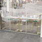 Gold Metal Pub Table Stone Top Industrial Bar Table with Storages Clearhalo 'Bar Furniture' 'Bar Tables' 'bar_tables' 'furn' 'furn_bar_tables' 'Furniture' 'Kitchen & Dining Furniture' 1200x1200_30514ee3-352b-4797-af0e-45dccd061ff8