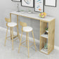 Glam Style Fixed Bar Table 1/2/3 Pieces Faux Marble Rectangle Counter Table Clearhalo 'Bar Furniture' 'furn' 'furn_home_bar_bar_sets' 'Furniture' 'Home Bars & Bar Sets' 'home_bar_bar_sets' 'Kitchen & Dining Furniture' 1200x1200_305525f8-2e1f-45f9-aec3-ecc6cfc84046
