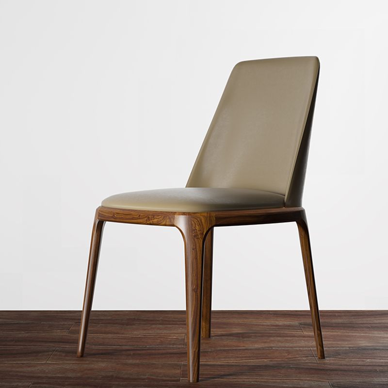 Dining Room Side Chairs Contemporary Solid Wood Kitchen Chair for Home Clearhalo 'Dining Chairs' 'Dining Tables & Seating' 'dining_chair' 'furn' 'furn_dining_chair' 'Furniture' 'furniture_dining_chair' 'Kitchen & Dining Furniture' 1200x1200_30560aa4-d0f9-461a-85c6-cb3692fd55e5