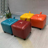 Contemporary PU Leather Pouf Chair Plain Square Tufted Water Resistant Target Pouf Clearhalo 'furn' 'furn_ottomans_poufs' 'Furniture' 'Living Room Furniture' 'Ottomans & Poufs' 'ottomans_poufs' 1200x1200_305d3d5e-8635-4cce-9ded-401ae2abb8b2