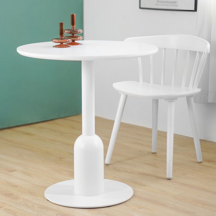 Metal Industrial Dining Table Wood Top Indoor Table with Pedestal Base Clearhalo ' dining_table' 'Dining Tables & Seating' 'Dining Tables' 'furn' 'furn_dining_table' 'Furniture' 'furniture_dining_table' 'Kitchen & Dining Furniture' 'kitchen&dining_furn' 'kitchen' 'kitchen_dining_table' 1200x1200_305f0547-701e-46c7-bb41-ef4c4e4a5296