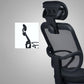 Modern Breathable AirGrid Swivel Chair Microfiber Black Task Arm Chair