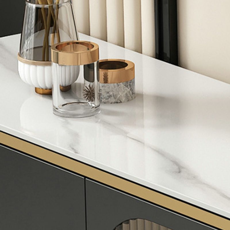 Contemporary Media Console Stone TV Media Stand for Living Room Clearhalo 'furn' 'furn_tv_stands_entertainment_centers' 'Furniture' 'Living Room Furniture' 'TV Stands & Entertainment Centers' 'TV Stands & Media Storage Furniture' 'tv_stands_entertainment_centers' 1200x1200_30662d1f-2ae0-47f8-aca8-90f77f86e97f