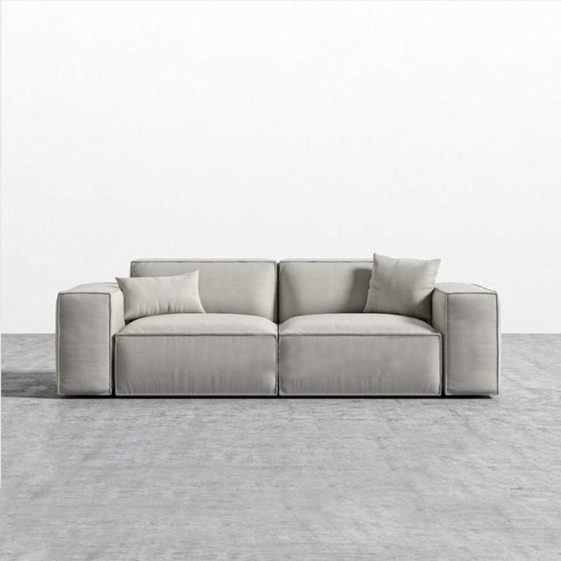 Square Arm Cushion Back Modern Velvet Living Room L-Shape Sofa Clearhalo 'furn' 'furn_sectionals' 'Furniture' 'furniture_sectionals' 'kitchen' 'kitchen_sectionals' 'Living Room Furniture' 'Sectionals' 1200x1200_30674f5f-c27f-4f58-811c-6e1548a3b15d