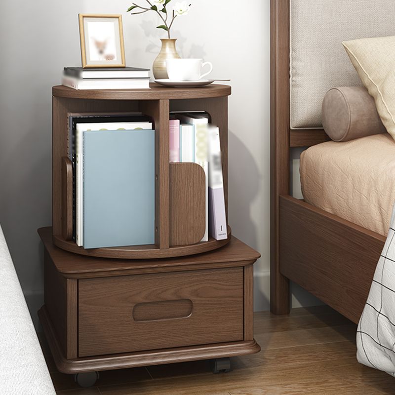 Contemporary Style Bookcase Closed Back Solid Wood Bookshelf for Home Office Clearhalo 'Bookcases' 'furn' 'furn_bookcases' 'Furniture' 'furniture_bookcases' 'kitchen' 'kitchen_bookcases' 'Living Room Furniture' 'Office Furniture' 1200x1200_3067db63-5d0b-4923-a0b0-68532b898022