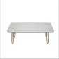 Glam Cocktail Table 4 Legs Slate Rectangular Single Coffee Table Clearhalo 'Coffee & Accent Tables' 'Coffee Tables' 'coffee_tables' 'furn' 'furn_coffee_tables' 'Furniture' 'Living Room Furniture' 1200x1200_306bebb0-a3ab-43d3-a1aa-9e534ce0b799