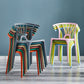 Contemporary Stackable Chairs Dining Kitchen Arm Chair with Plastic Legs Clearhalo 'Dining Chairs' 'Dining Tables & Seating' 'dining_chair' 'Furniture' 'furniture_dining_chair' 'Kitchen & Dining Furniture' 1200x1200_306d3d26-6169-4b89-bc11-7a0af418f233