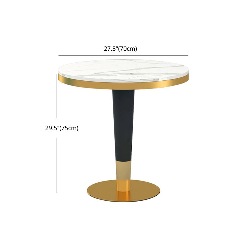 1/2/3/4/5 Pcs Metal Modern Dining Set with Round Dining Table Dinette Set Clearhalo 'Dining Room Sets' 'Dining Tables & Seating' 'dining_room_set' 'furn' 'furn_dining_room_set' 'Furniture' 'furniture_dining_room_set' 'Kitchen & Dining Furniture' 'kitchen&dining_furn' 'kitchen' 1200x1200_307c3b2e-02d6-4452-a013-618e7d1c6994