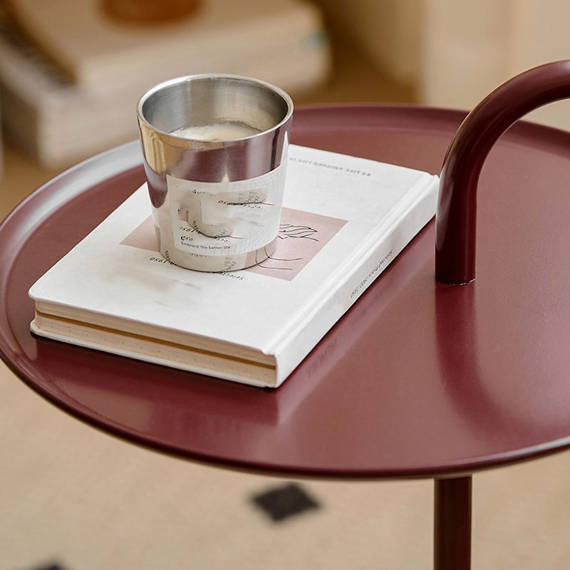 14" Wide Contemporary Corner Table Pedestal Round Accent Side Table Clearhalo 'Coffee & Accent Tables' 'End & Side Tables' 'end_side_tables' 'furn' 'furn_end_side_tables' 'Furniture' 'Living Room Furniture' 1200x1200_307cd67a-62d1-4e9a-80ce-78934f332b8a