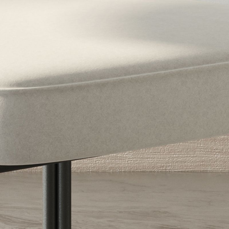 Designer Style Open Back Restaurant Side Chair Matte Finish Velvet Dining Chair Clearhalo ' kitchen&dining_furn' 'Dining Chairs' 'Dining Tables & Seating' 'dining_chair' 'furn' 'furn_dining_chair' 'Furniture' 'furniture_dining_chair' 'Kitchen & Dining Furniture' 'kitchen' 1200x1200_307d3414-826a-4556-b2d8-27b5b10bf087