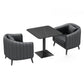 Industrial Style Dining Table Black Base Dining Table for Dining Room Clearhalo 'Dining Tables & Seating' 'Dining Tables' 'dining_table' 'furn' 'furn_dining_table' 'Furniture' 'furniture_dining_table' 'Kitchen & Dining Furniture' 'kitchen' 'kitchen_dining_table' 1200x1200_307dfd61-89dc-45df-a627-ceb37c65bdf7
