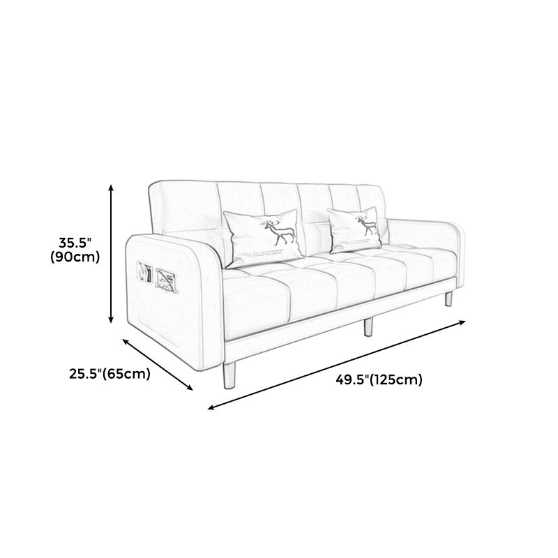 Square Arm Modern Sofa with Biscuit Back Storage Sofa for Living Room Clearhalo 'furn' 'furn_sofas' 'Furniture' 'furniture_sofas' 'kitchen' 'kitchen_sofas' 'Living Room Furniture' 'Sofa' 'sofas' 1200x1200_307f726d-6e2f-4d7a-94ed-86023667729f