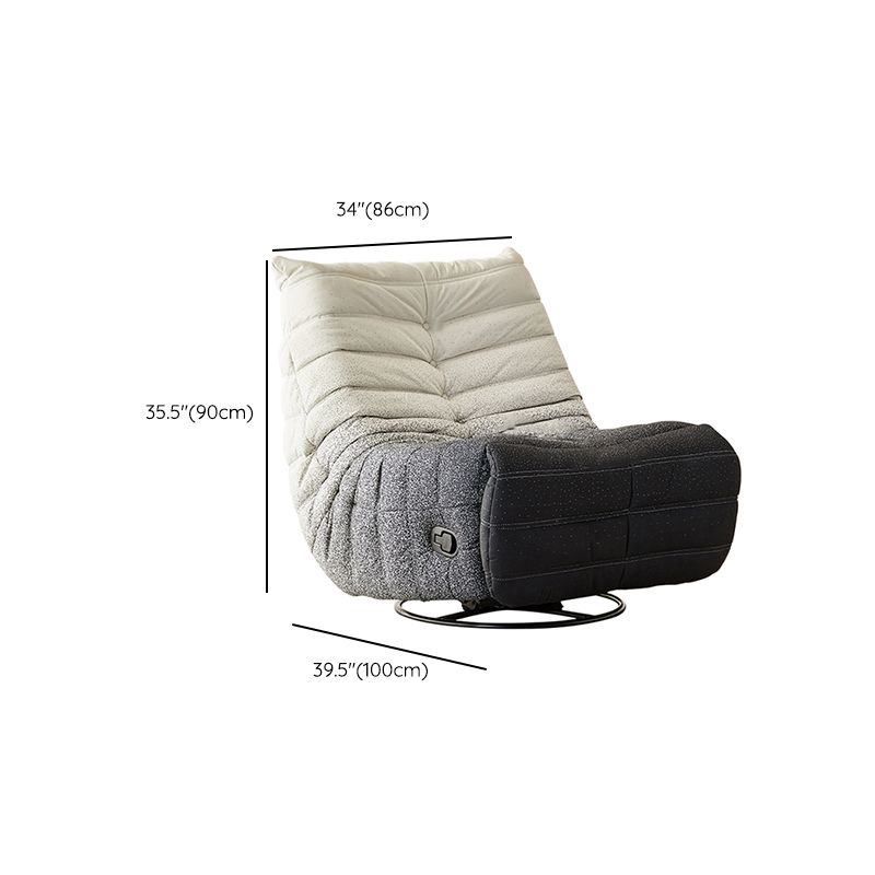 Cancella di poltrona tradizionale a poltrona rower roccioso per interno a colori in metallo manuale di push-push