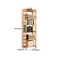 Contemporary Brown Bamboo Shelf Bookcase Open Bookcase for Study Room Clearhalo 'Bookcases' 'furn' 'furn_bookcases' 'Furniture' 'Office Furniture' 1200x1200_30821445-478b-4407-b64d-e95c6c54b84d