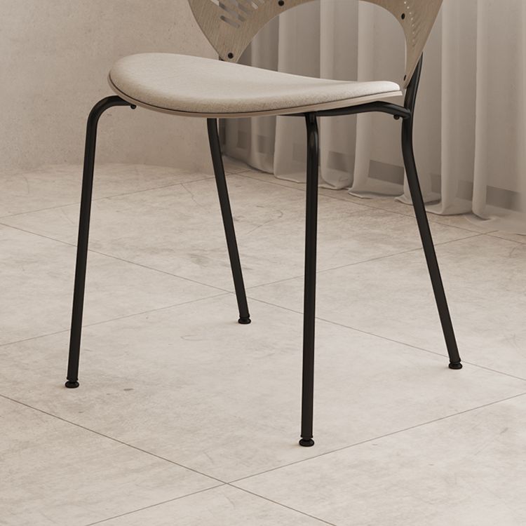 Modern Dining Armless Chairs Indoor Dining Side Chairs with Metal Legs Clearhalo ' kitchen&dining_furn' 'Dining Chairs' 'Dining Tables & Seating' 'dining_chair' 'furn' 'furn_dining_chair' 'Furniture' 'furniture_dining_chair' 'Kitchen & Dining Furniture' 'kitchen' 1200x1200_3083cfc8-7a39-46cd-9e39-2ef675c6963b