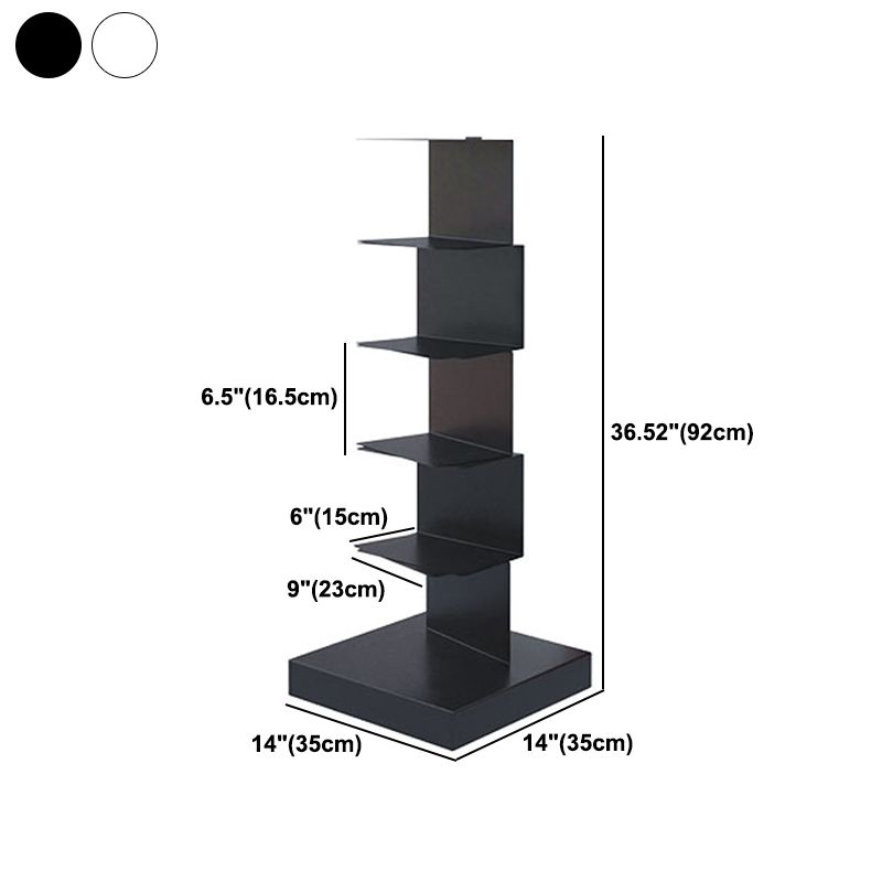 Closed Back Bookshelf Contemporary Style Invisible Bookcase for Study Room Clearhalo 'Bookcases' 'furn' 'furn_bookcases' 'Furniture' 'furniture_bookcases' 'Office Furniture' 1200x1200_3087f3b1-59db-4b0d-a24d-42673c1f139f
