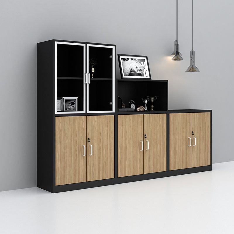 Nordic Style File Cabinets Solid Wood Horizontal File Cabinet with Key Lock Office Clearhalo 'Filing Cabinets' 'filling_cabinets' 'furn' 'furn_filling_cabinets' 'Furniture' 'Office Furniture' 1200x1200_30882242-bbf7-4438-bd43-02c217fb843b