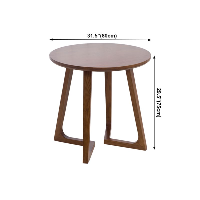 Round Wood Color Dining Table Ash Solid Wood Table Modern with Double Pedestal Clearhalo ' dining_table' 'Dining Tables & Seating' 'Dining Tables' 'furn' 'furn_dining_table' 'Furniture' 'furniture_dining_table' 'Kitchen & Dining Furniture' 'kitchen&dining_furn' 'kitchen' 'kitchen_dining_table' 1200x1200_308af5ec-6a53-4016-898e-82c56850dc33